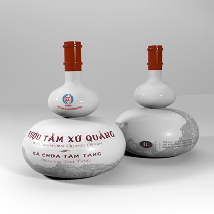 Silkworm Wine from Quang