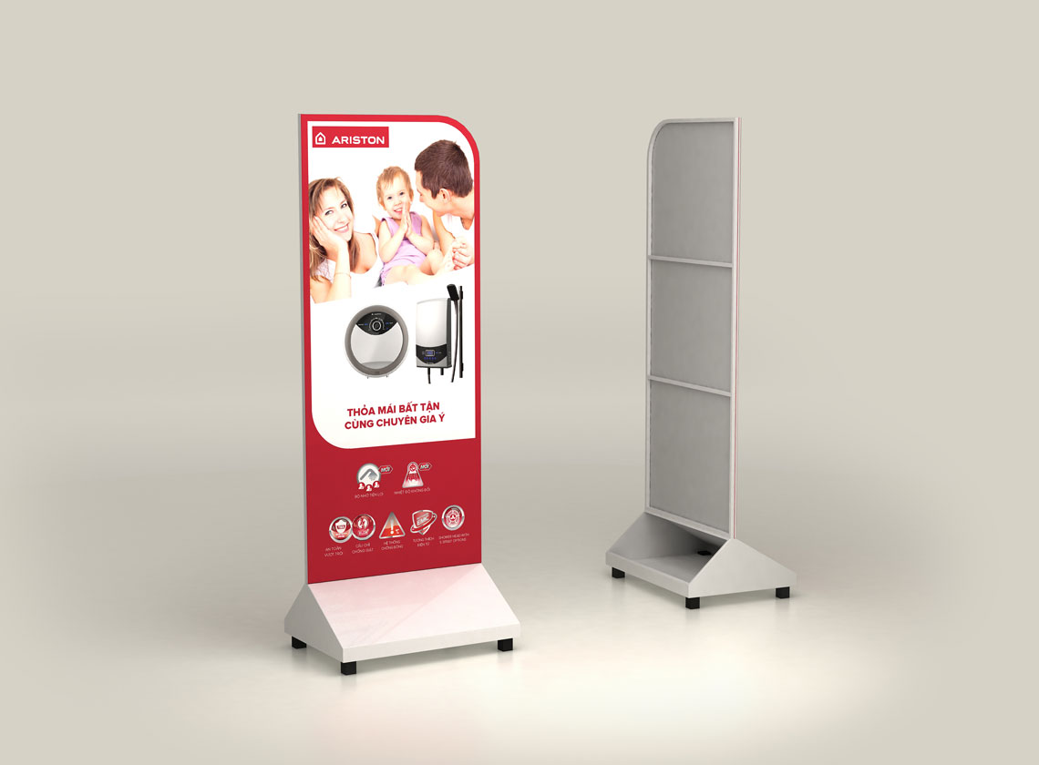 Ariston standee